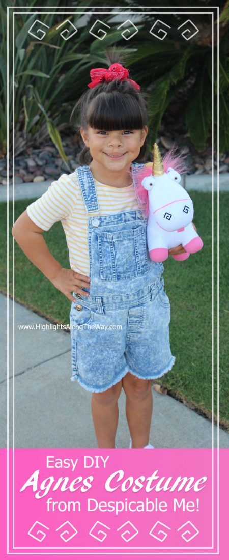 Best ideas about Despicable Me Costume DIY
. Save or Pin Easy DIY Agnes from Despicable Me Costume for Halloween Now.
