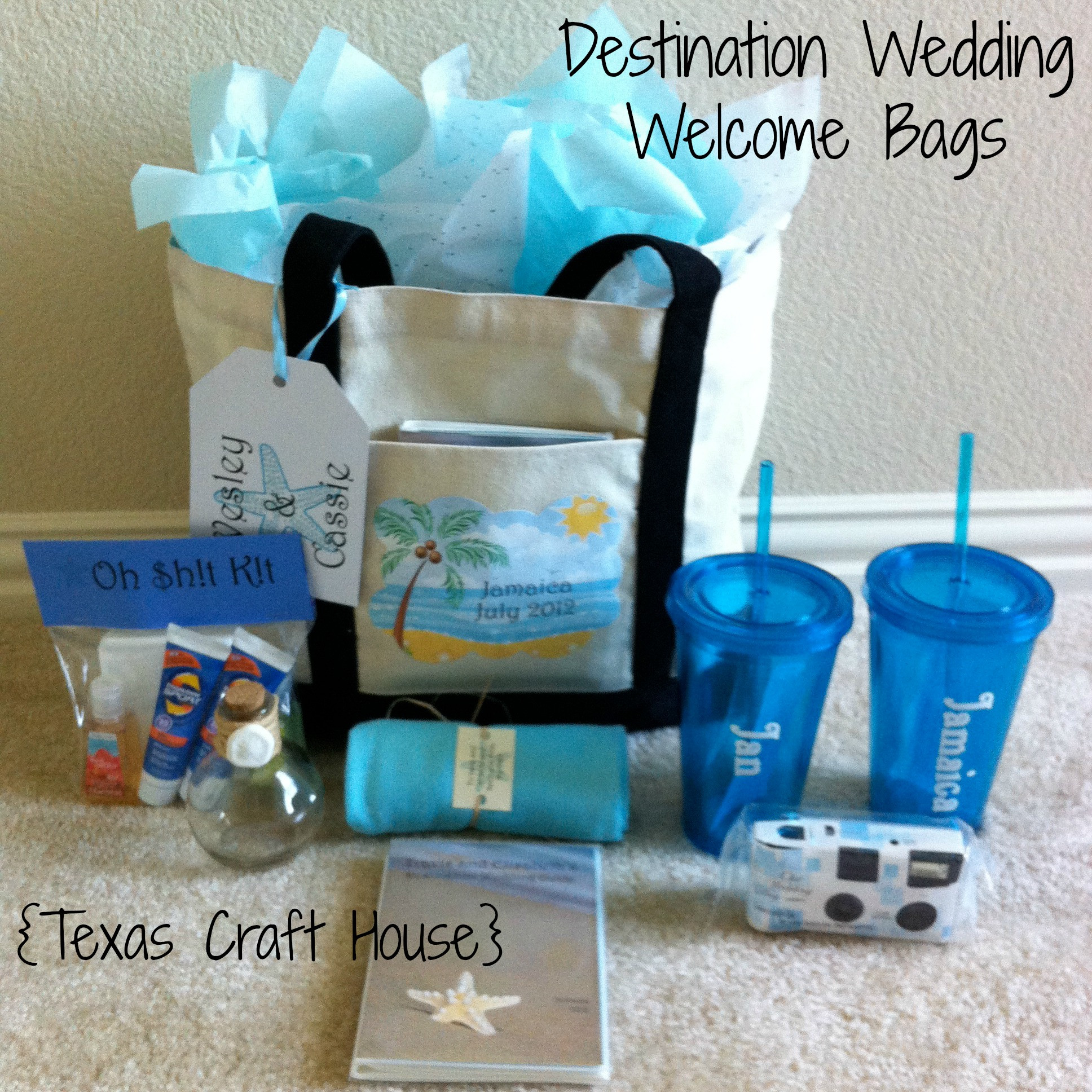 Best ideas about Destination Wedding Gift Ideas
. Save or Pin Destination Wedding Wel e Bags – DIY Now.