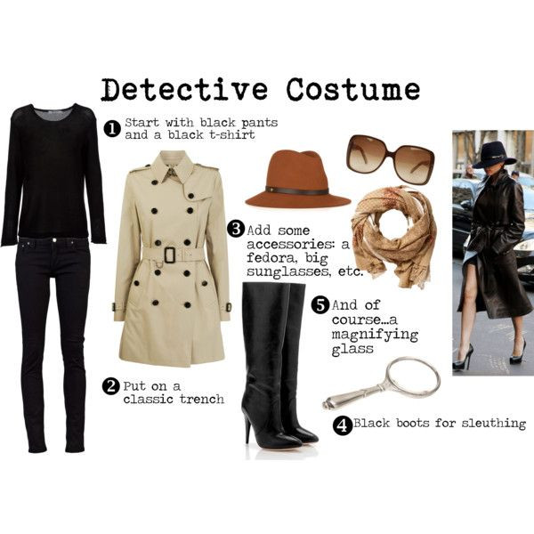 Best ideas about Detective Costume DIY
. Save or Pin detective costume created by thelittlemermaid810 on Now.