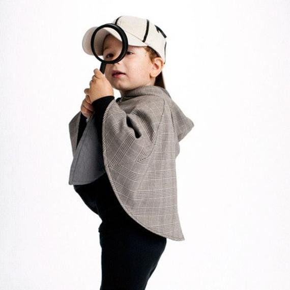 Best ideas about Detective Costume DIY
. Save or Pin Sherlock Holmes Wool Detective Cape for Girls or by aprilscott Now.