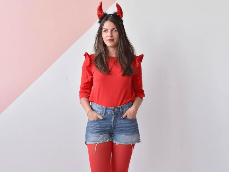 Best ideas about Devil DIY Costume
. Save or Pin DIY Halloween Costume Ideas Devil – From Rachel Now.