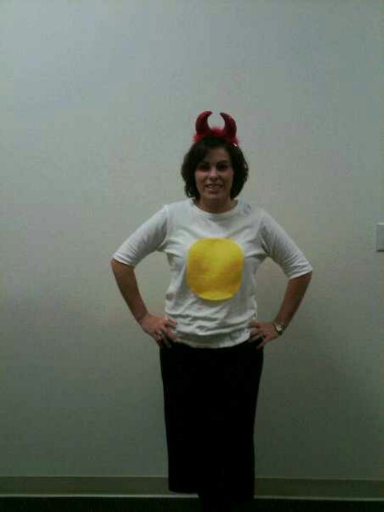 Best ideas about Deviled Egg Costume DIY
. Save or Pin DIY Halloween Costume Deviled Egg Now.