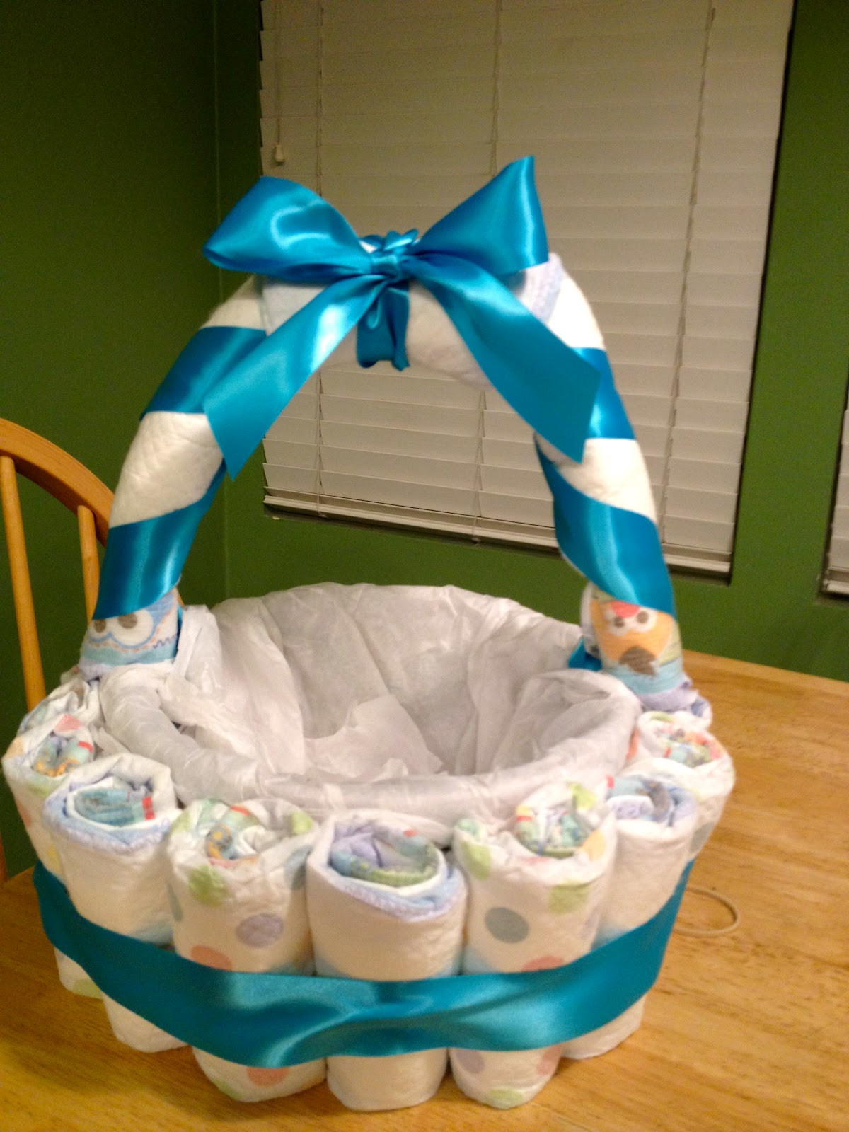 Best ideas about Diaper Gift Ideas
. Save or Pin Someday Baby Diaper Basket Tutorial Now.