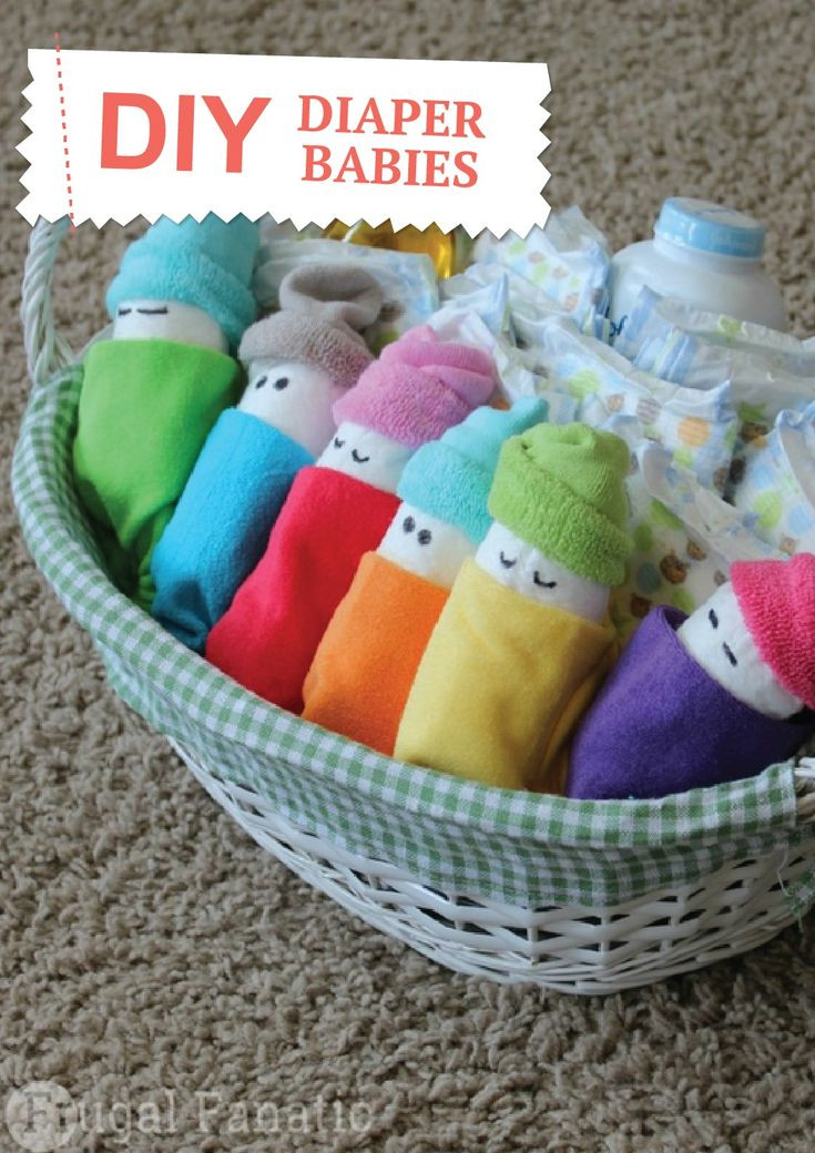 Best ideas about Diaper Party Gift Ideas
. Save or Pin How To Make Diaper Babies Easy Baby Shower Gift Idea Now.