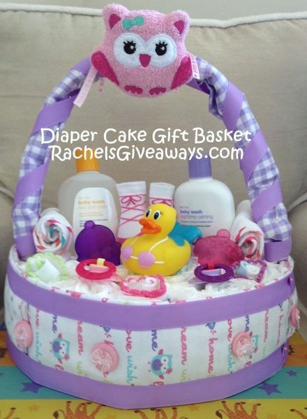 Best ideas about Diapers Gift Ideas
. Save or Pin Baby Shower Gift Ideas My DIY Diaper Cake Gift Basket Now.