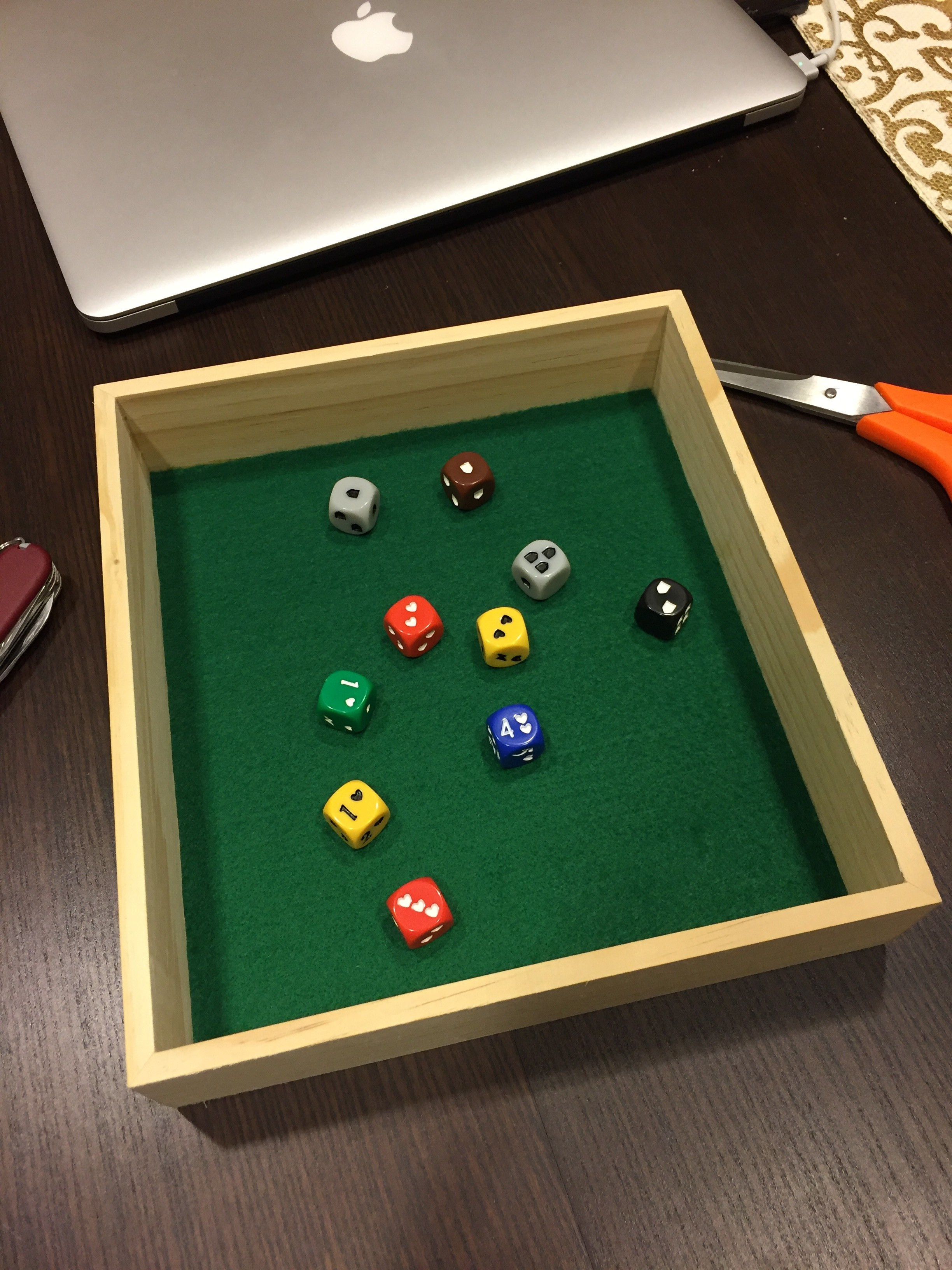 Best ideas about Dice Tray DIY
. Save or Pin DIY Dice Tray Now.