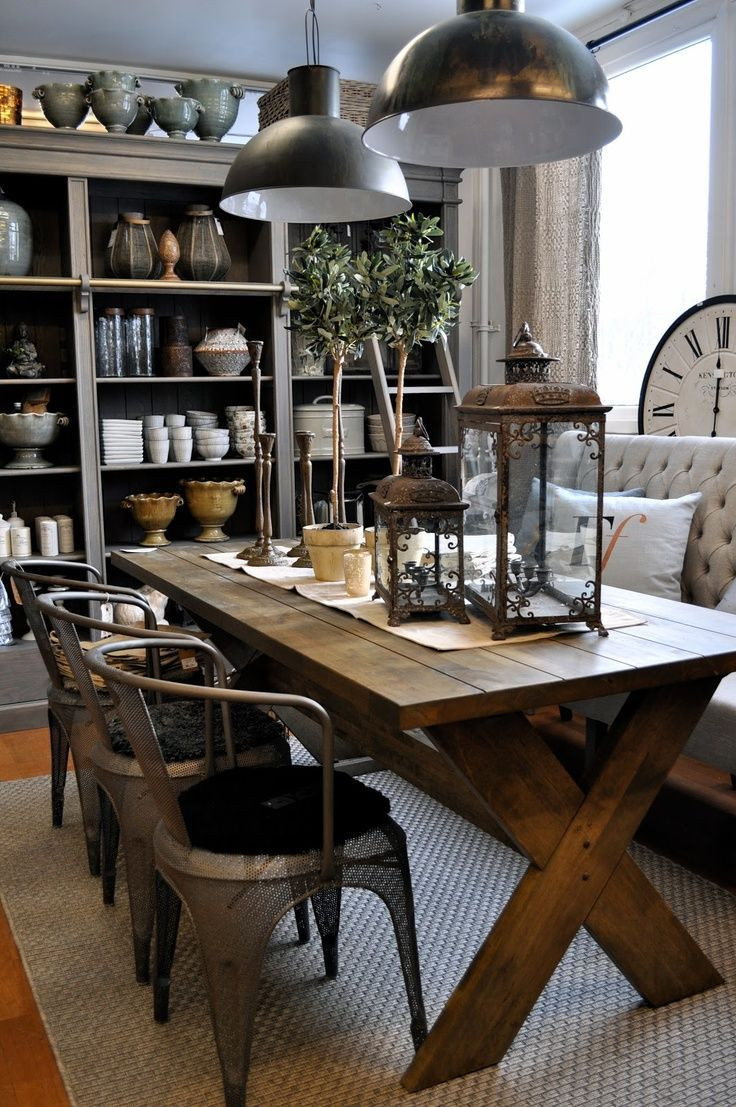 Best ideas about Dining Room Bench
. Save or Pin 31 Design Ideas For Decorating Industrial Dining Room Now.