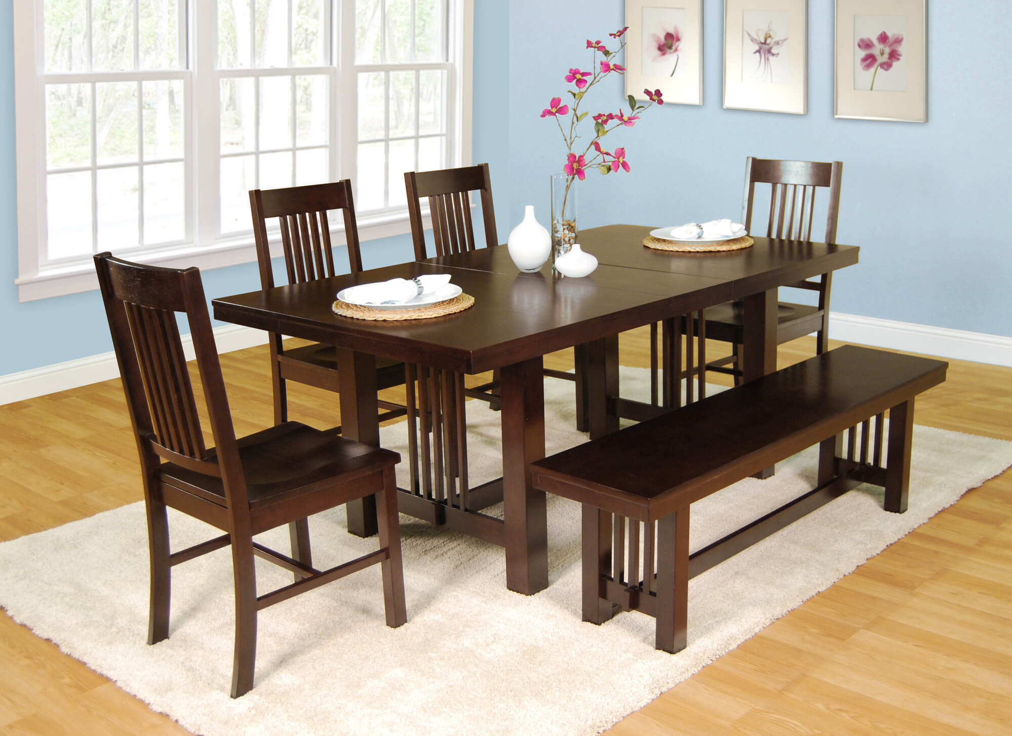 Best ideas about Dining Room Bench
. Save or Pin 26 Big & Small Dining Room Sets with Bench Seating Now.