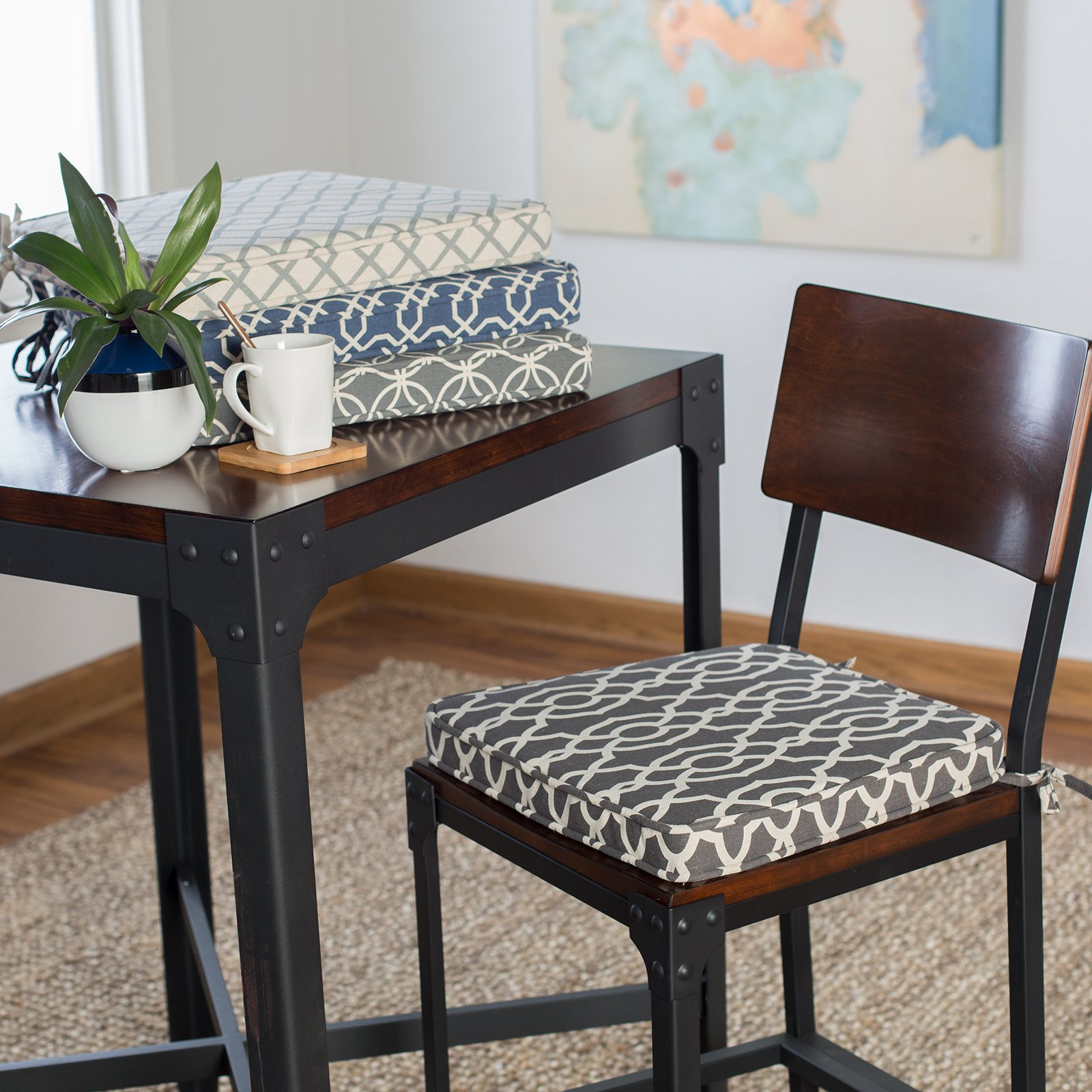 Best ideas about Dining Room Chair Cushions
. Save or Pin Belham Living Printed Indoor Dining Chair Cushion Dining Now.