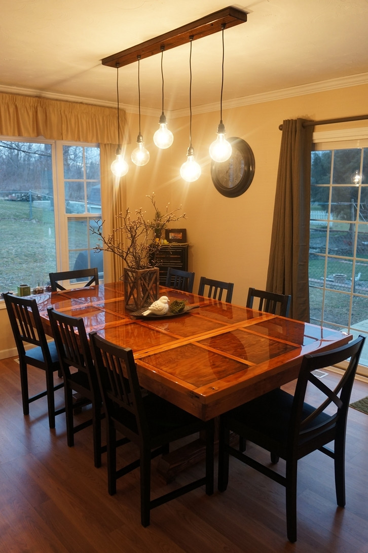 Best ideas about Dining Table Lighting
. Save or Pin Dining Room Light When you can t afford it MAKE IT Now.