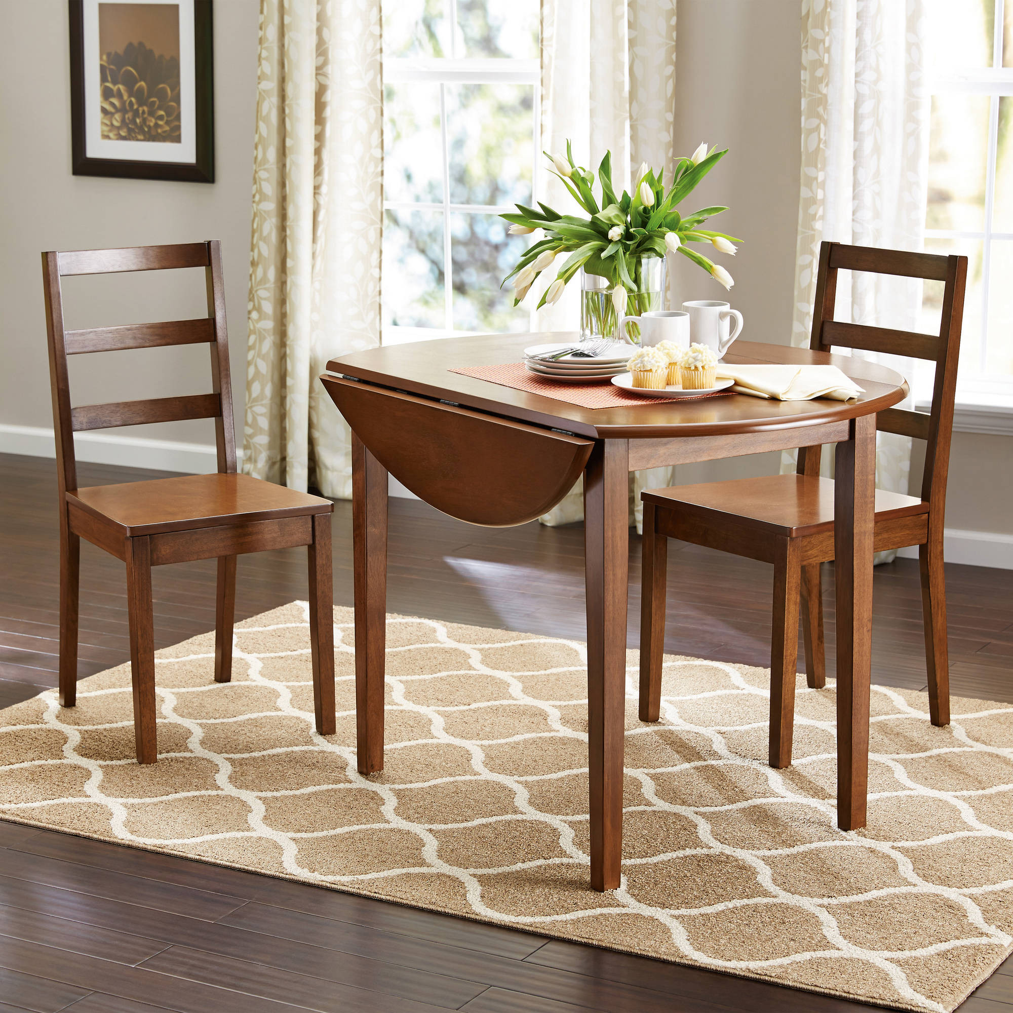 Best ideas about Dining Table Walmart
. Save or Pin 50 Walmart Dining Table Set Walnut Counter Height Walnut Now.