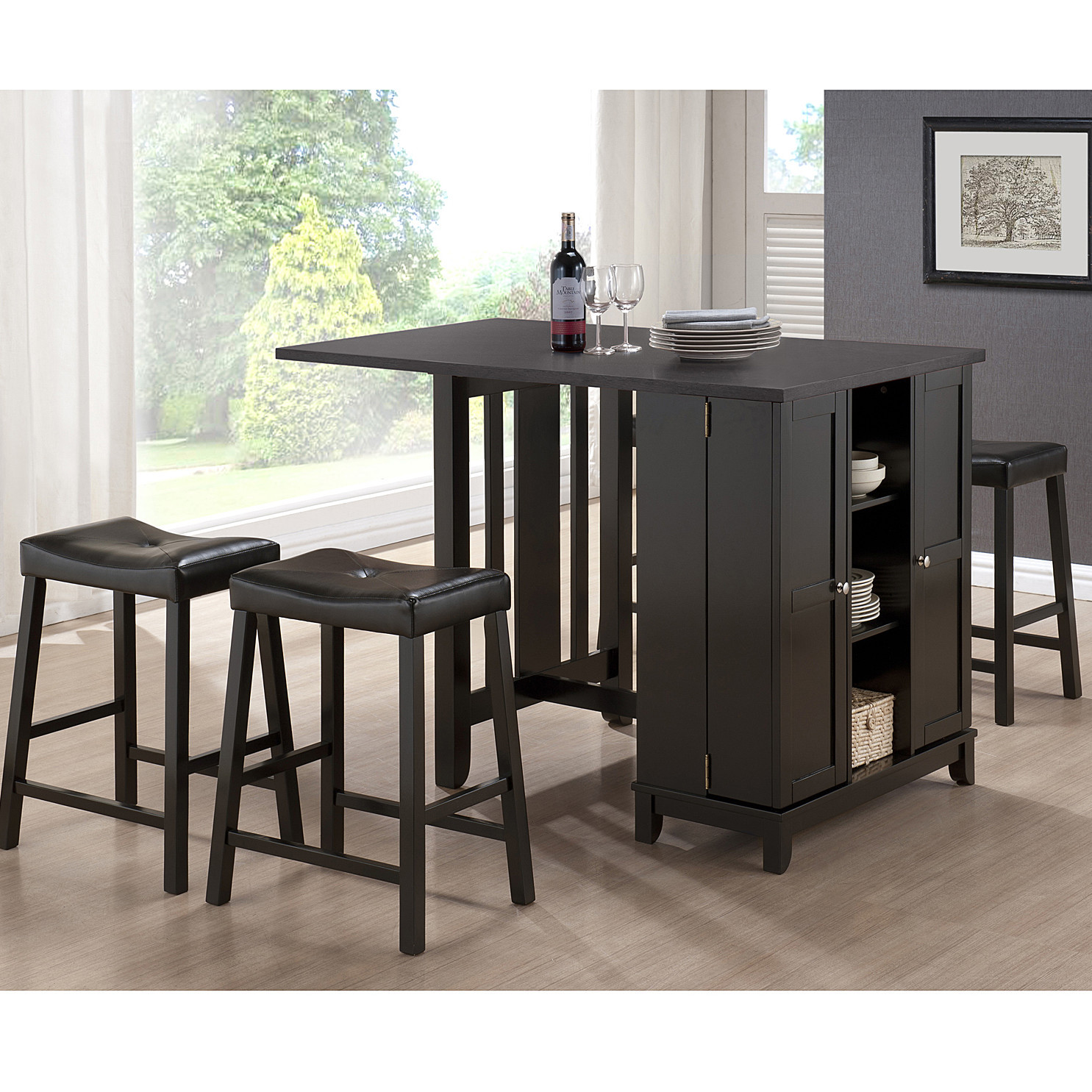 Best ideas about Dining Table With Storage
. Save or Pin Wholesale Interiors Baxton Studio Aurora 5 Piece Dining Now.