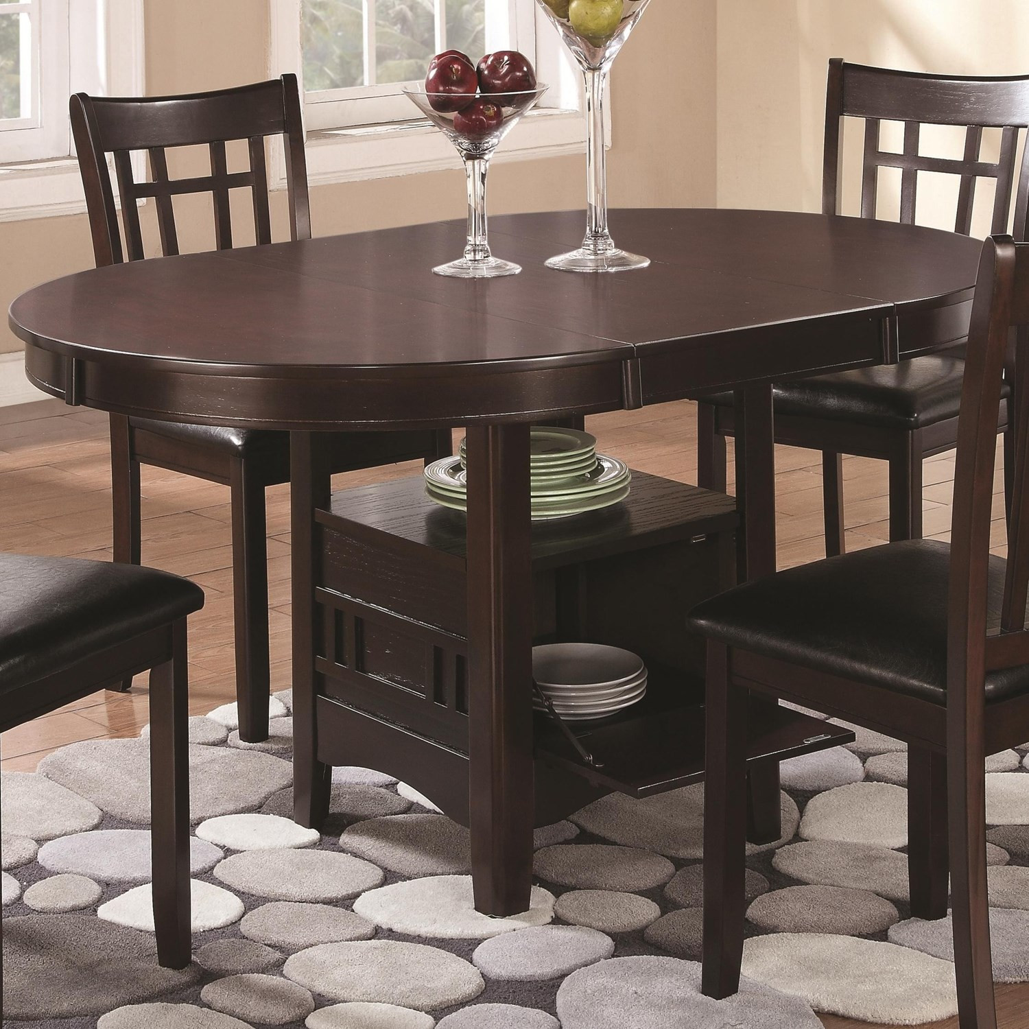 Best ideas about Dining Table With Storage
. Save or Pin Coaster Fine Furniture Lavon Dining Table with Storage in Now.