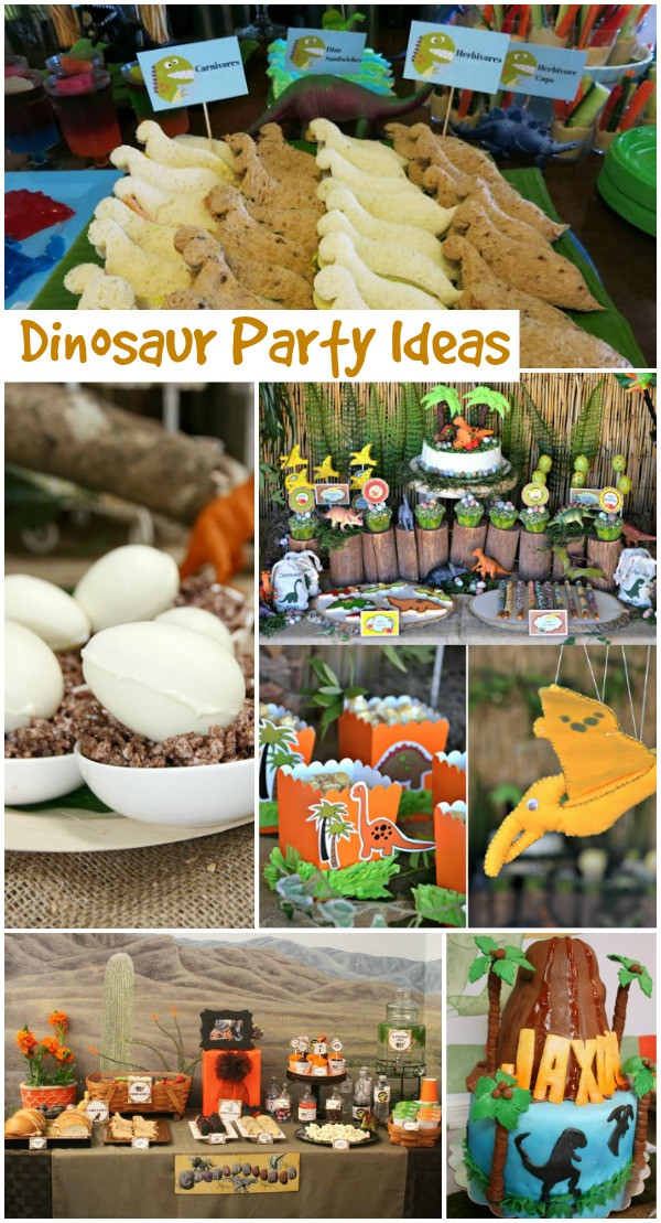 Best ideas about Dinosaur Birthday Party Ideas
. Save or Pin Dinosaur Birthday Ideas Moms & Munchkins Now.