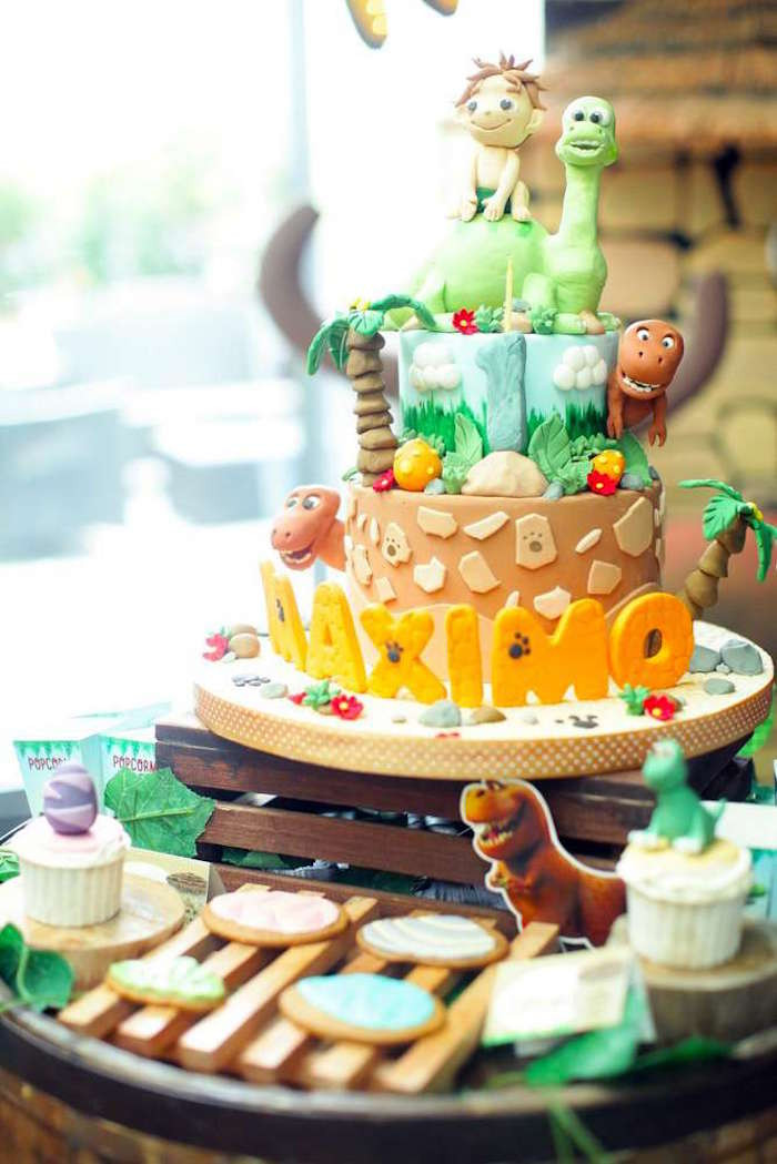 Best ideas about Dinosaur Birthday Party Ideas
. Save or Pin Kara s Party Ideas The Good Dinosaur Birthday Party Now.