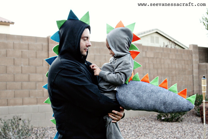 Best ideas about Dinosaur Costume DIY
. Save or Pin diy tutorial diy dino family costumes See Vanessa Craft Now.