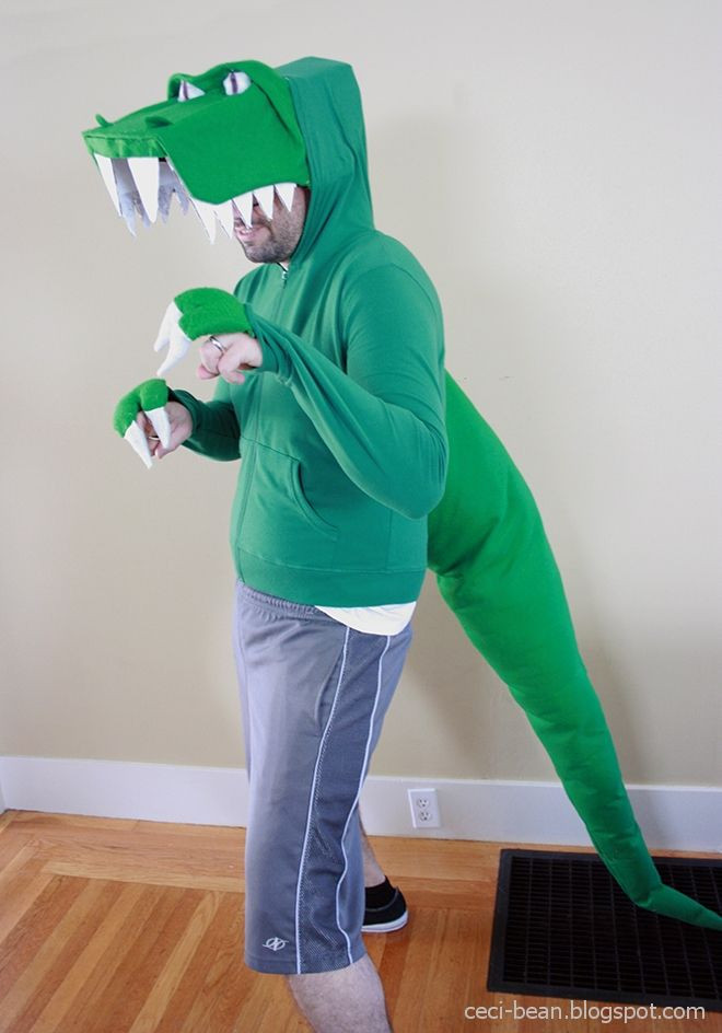 Best ideas about Dinosaur Costume DIY
. Save or Pin CeciBean Last minute costume Dinosaurs Now.