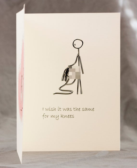 Best ideas about Dirty Birthday Wishes
. Save or Pin Funny Mature Adult Dirty Naughty Cute Love Greeting Card for Now.