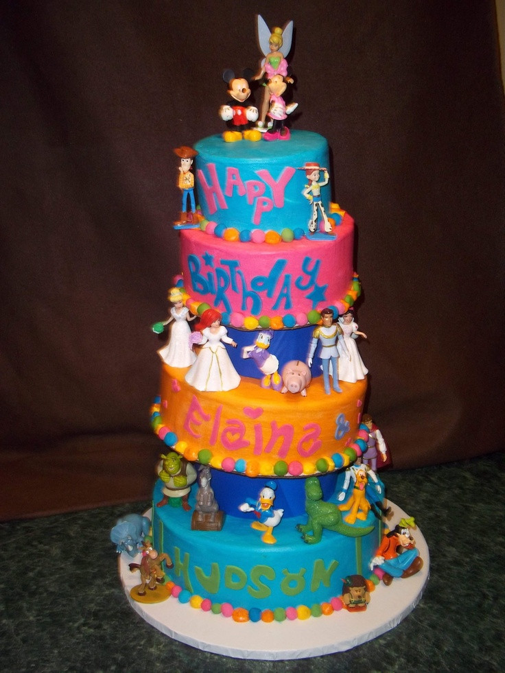 Best ideas about Disney Birthday Cake
. Save or Pin Disney Birthday Cake birthdaycake Now.