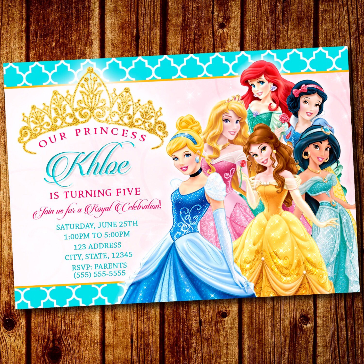 Best ideas about Disney Birthday Invitations
. Save or Pin Princess party Princess Invitation Disney Princess Party Now.