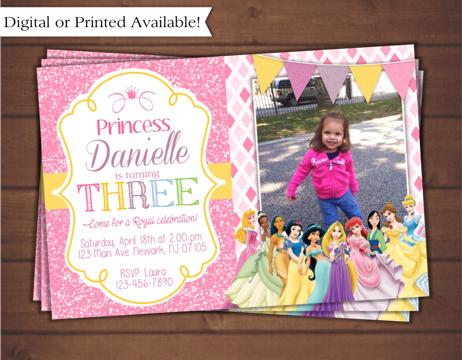 Best ideas about Disney Birthday Invitations
. Save or Pin Disney Princess Birthday Invitation Now.