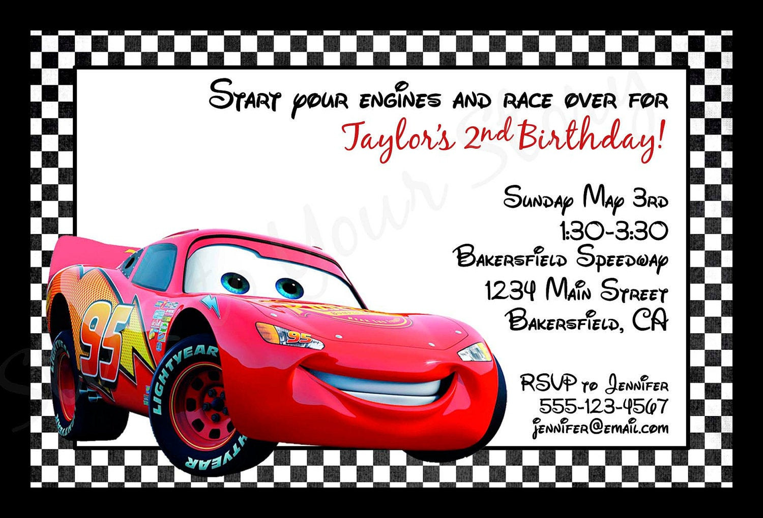 Best ideas about Disney Cars Birthday Invitations
. Save or Pin Chandeliers & Pendant Lights Now.