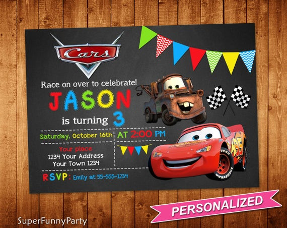 Best ideas about Disney Cars Birthday Invitations
. Save or Pin Disney Cars Invitation Cars Birthday Invitation Cars Now.