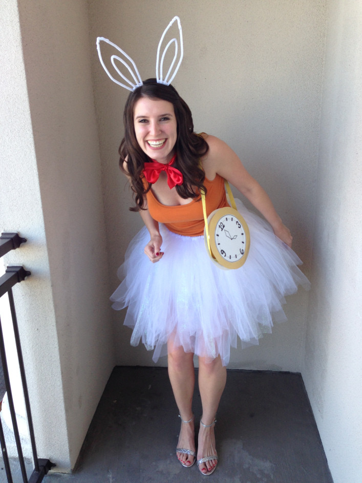 Best ideas about Disney Costumes DIY
. Save or Pin Alice in Wonderland Rabbit DIY Costume – Bunny Baubles Now.