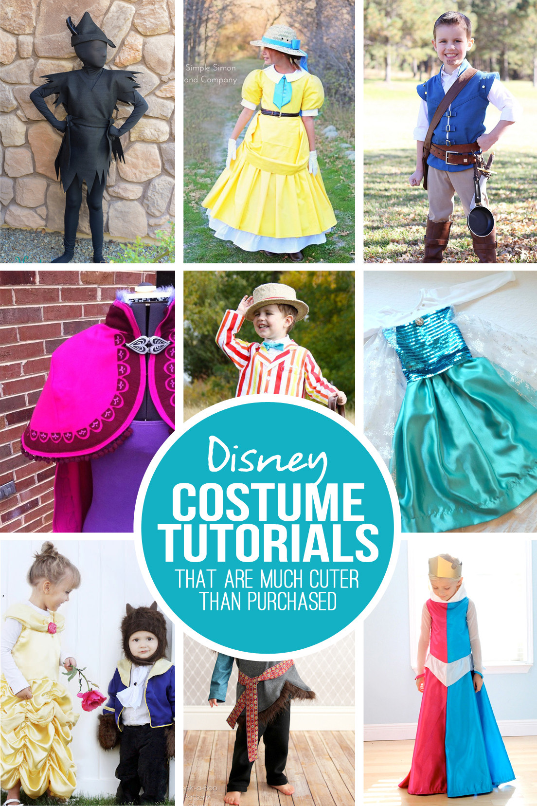 Best ideas about Disney Costumes DIY
. Save or Pin 28 DIY Disney Costume Tutorials at are MUCH cuter than Now.