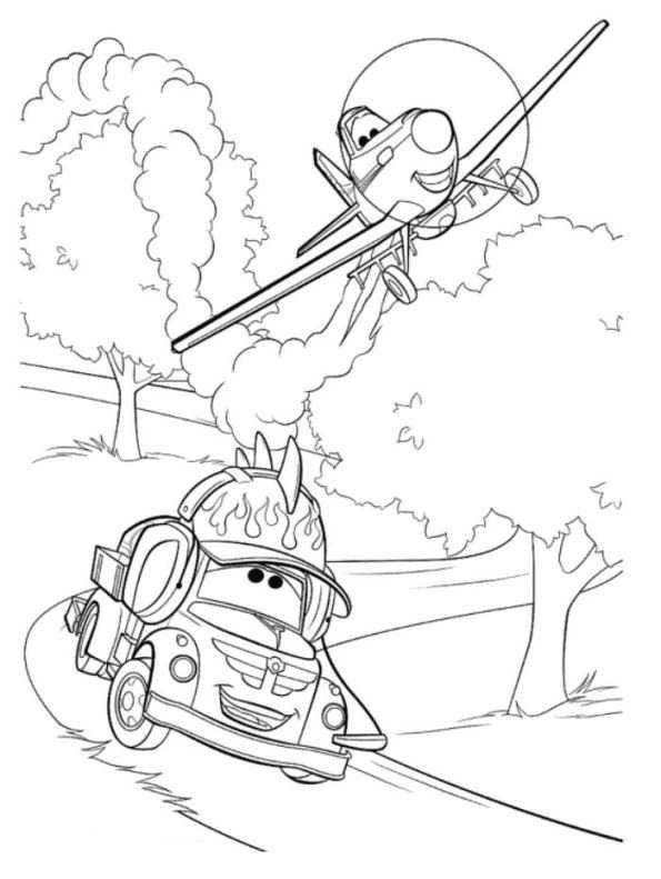 Best ideas about Disney Planes Coloring Pages For Kids
. Save or Pin coloring page Disney Planes Chug and Dusty Now.