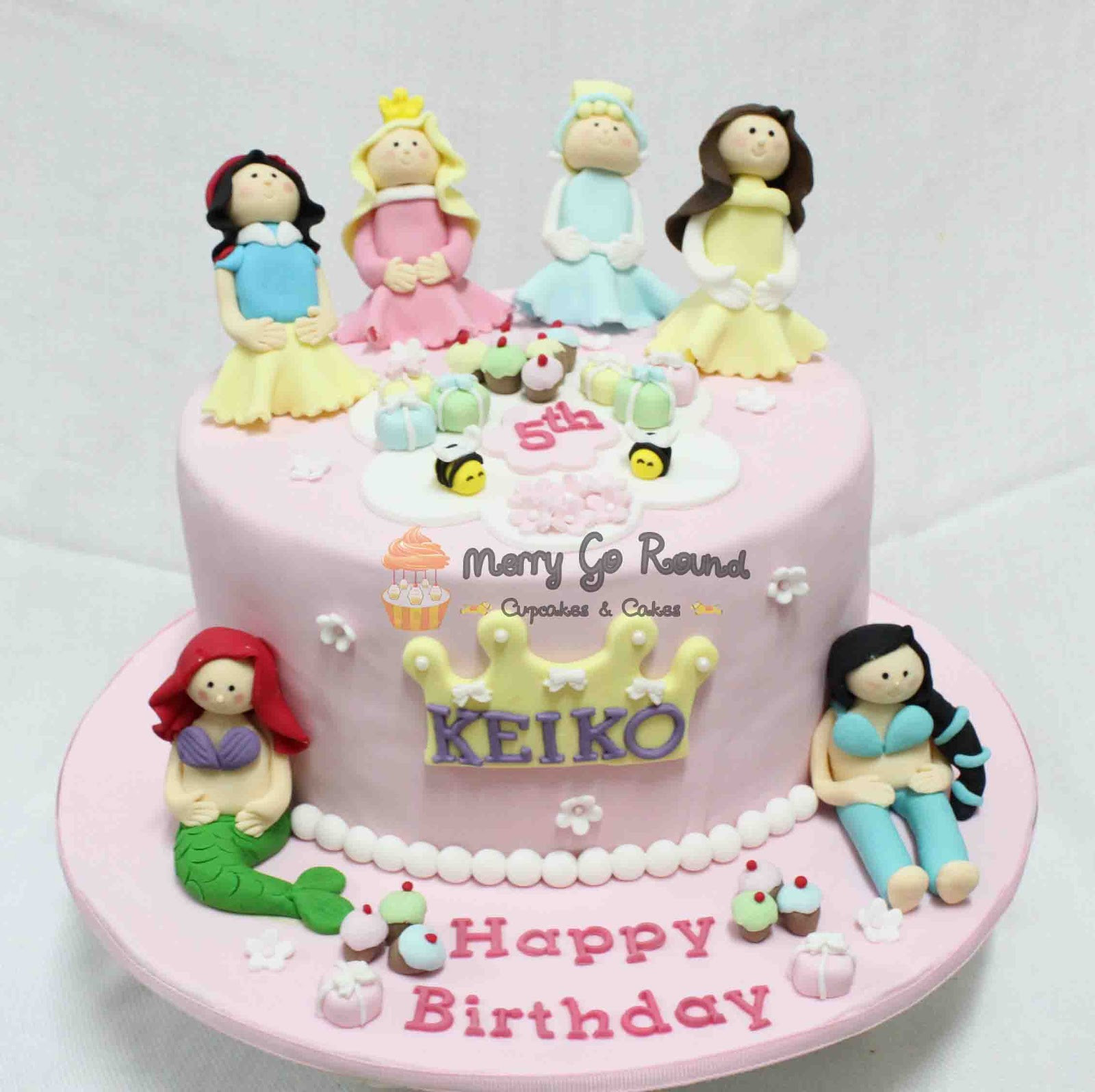 Best ideas about Disney Princess Birthday Cake
. Save or Pin Merry Go Round Cupcakes & Cakes Disney Princess Now.