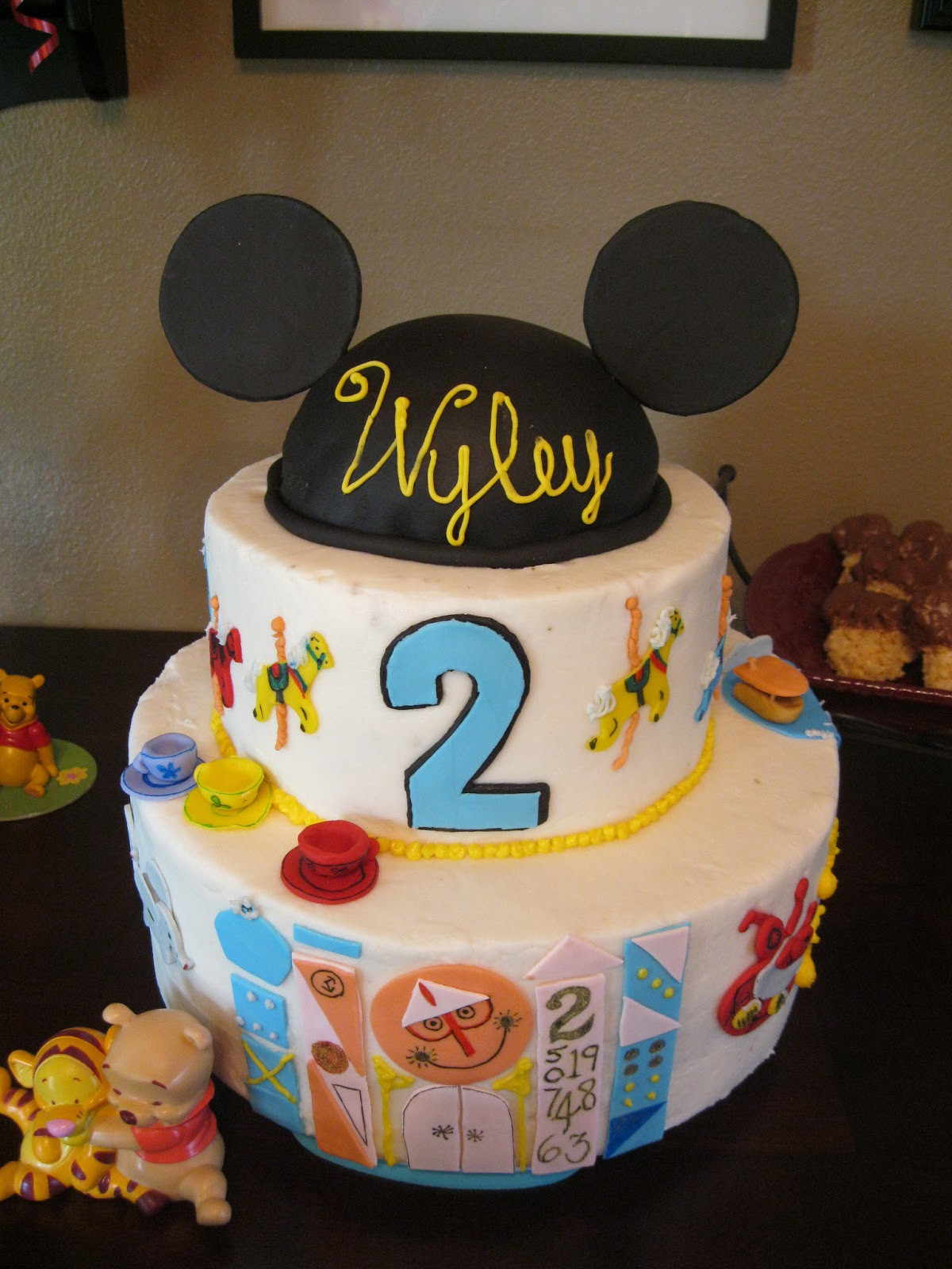 Best ideas about Disneyland Birthday Cake
. Save or Pin Cakes Crafts and Kylie Disneyland Themed Birthday Party Now.