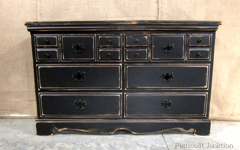Best ideas about Distress Furniture DIY
. Save or Pin Black Furniture Friday Petticoat Junktion Now.