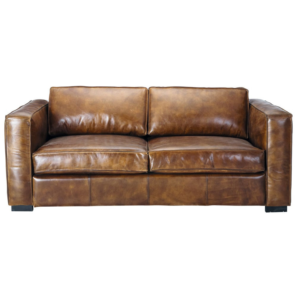 Best ideas about Distressed Leather Sofa
. Save or Pin 3 seater distressed leather sofa bed in brown Berlin Now.