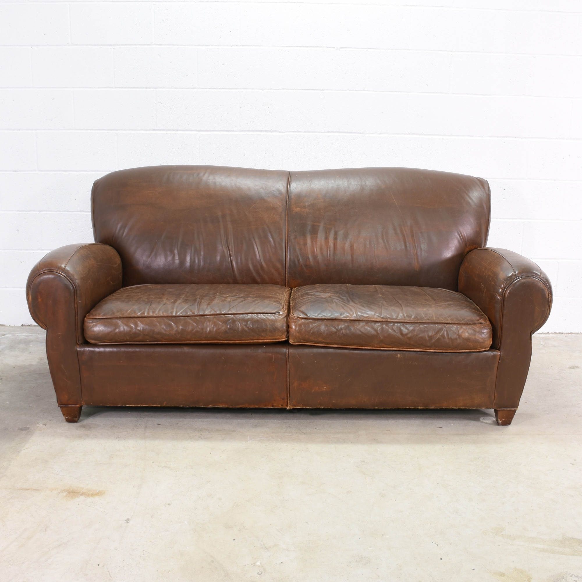 Best ideas about Distressed Leather Sofa
. Save or Pin Distressed Brown Leather Loveseat Sofa Now.