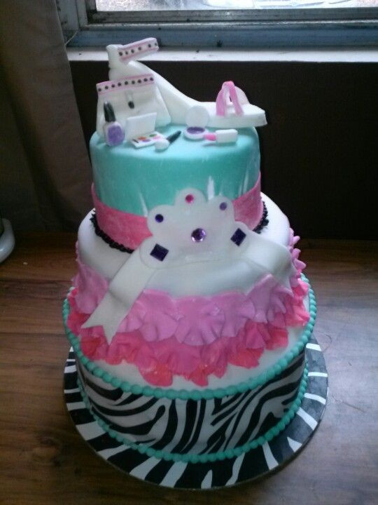 Best ideas about Diva Birthday Cake
. Save or Pin Diva birthday cake party planing 4 girls Now.