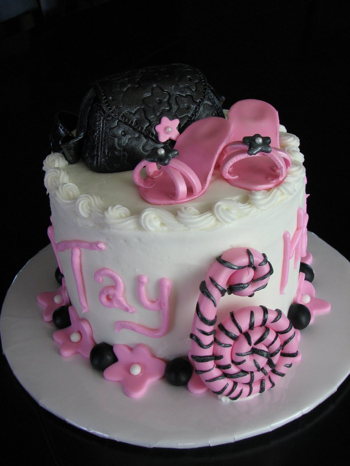 Best ideas about Diva Birthday Cake
. Save or Pin Decadent Designs Pink and Black Diva Birthday Cake Now.