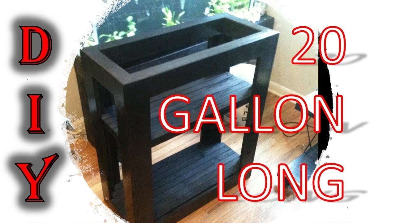 Best ideas about DIY 10 Gallon Fish Tank Stand
. Save or Pin DIY Stand for my 20 Gallon Long Now.