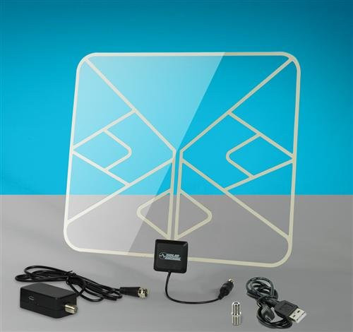 Best ideas about DIY 100 Mile Antenna
. Save or Pin Solid Signal HDBLADE100CA TV Antennas Xtreme Indoor Now.