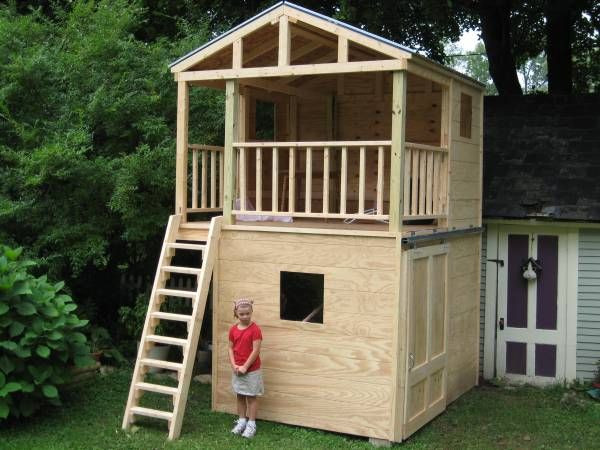 Best ideas about DIY 2 Story Shed Plans
. Save or Pin 27 best Two Story Playhouse Diy images on Pinterest Now.