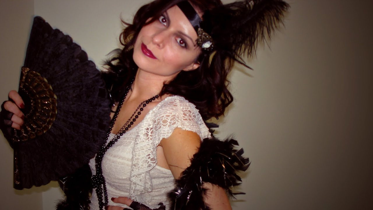 Best ideas about DIY 20S Costume
. Save or Pin Roaring 20 s The Great Gatsby Halloween Costume DIY Hair Now.