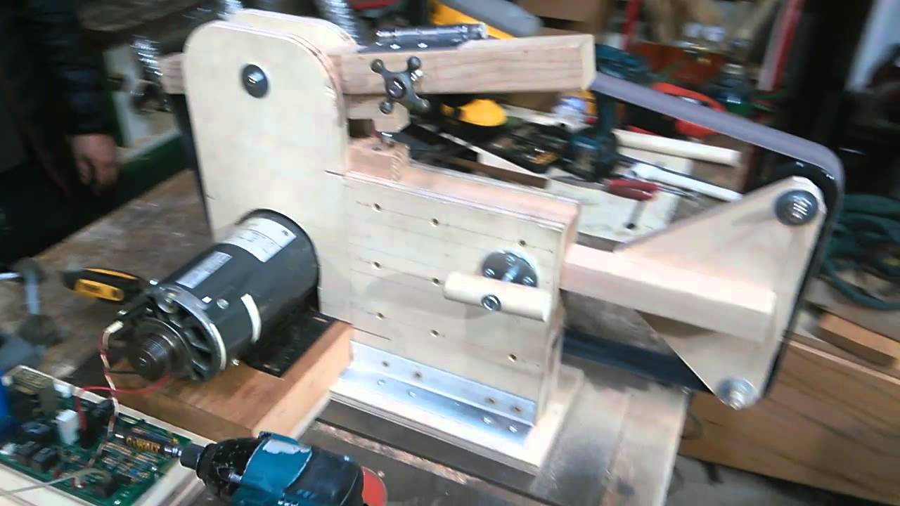 Best ideas about DIY 2X72 Belt Grinder
. Save or Pin Diy 2x72 Belt grinder project Now.