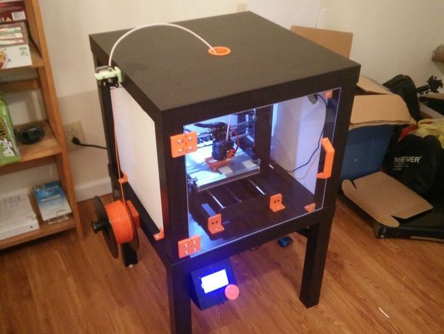 Best ideas about DIY 3D Printer Enclosure
. Save or Pin Ikea Enclosure for Monoprice Maker Select Wanhao Now.