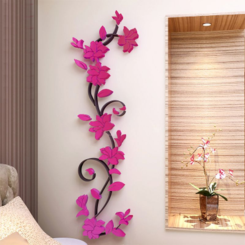 Best ideas about DIY 3D Wall Art
. Save or Pin 3D Flower Beautiful DIY Mirror Wall Decals Stickers Art Now.