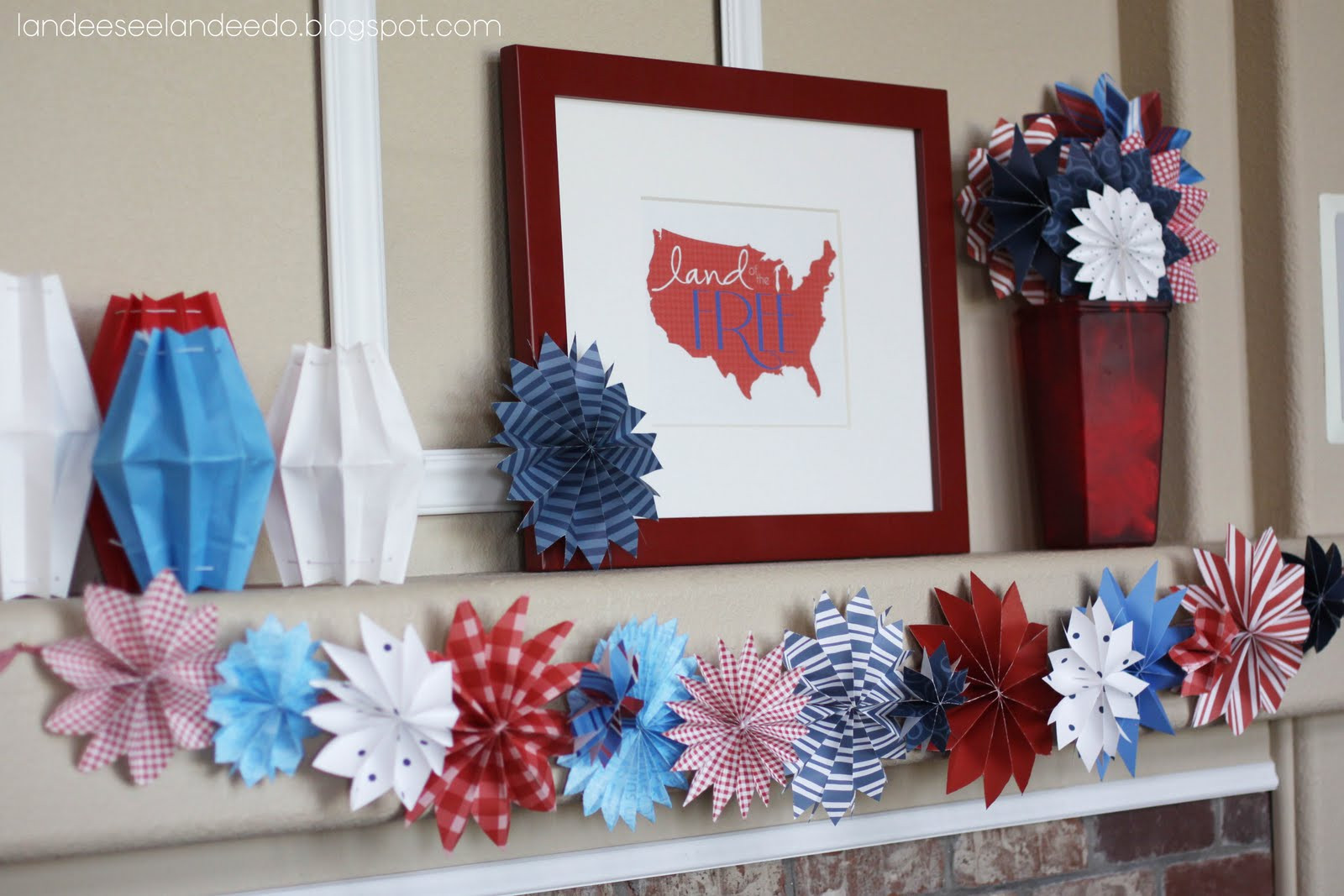 Best ideas about DIY 4Th Of July Decorations
. Save or Pin Paper Fireworks landeelu Now.