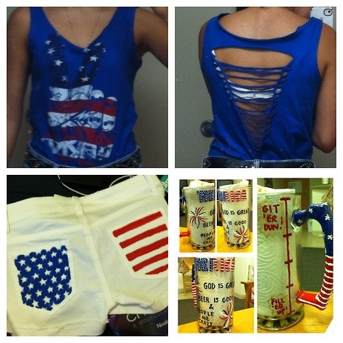 Best ideas about DIY 4Th Of July Outfits
. Save or Pin going to be my 4th of July DIY outfit Now.