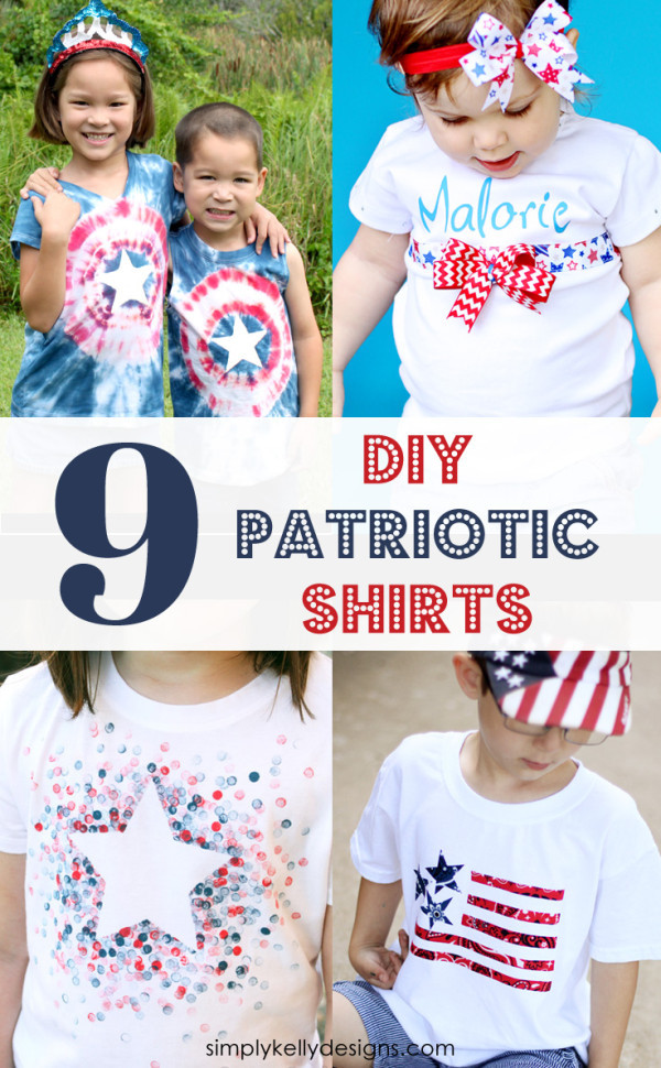 Best ideas about DIY 4Th Of July Shirt
. Save or Pin 9 Creative DIY Patriotic Shirts Now.