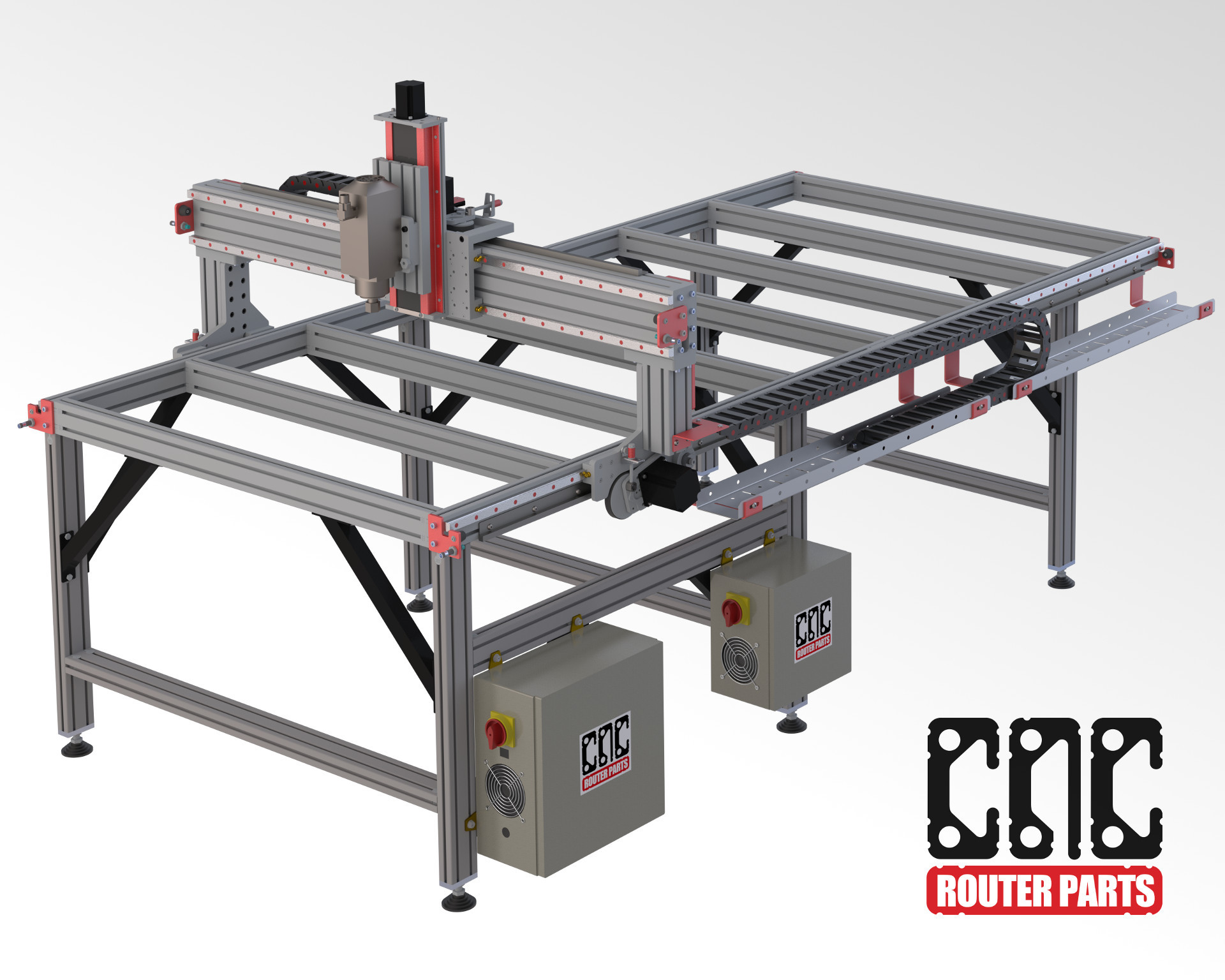 Best ideas about DIY 4X8 Cnc Router Plans
. Save or Pin Stepper motor size for 4x8 Router all axis ball screws Now.