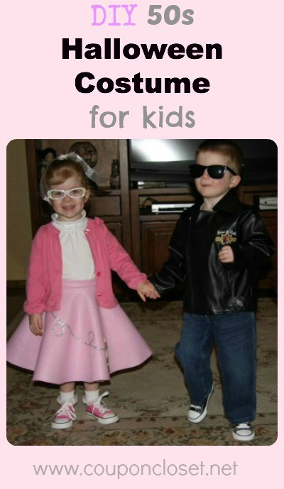 Best ideas about DIY 50S Costume
. Save or Pin DIY 50s Halloween Costume for kids Boys and girls Now.