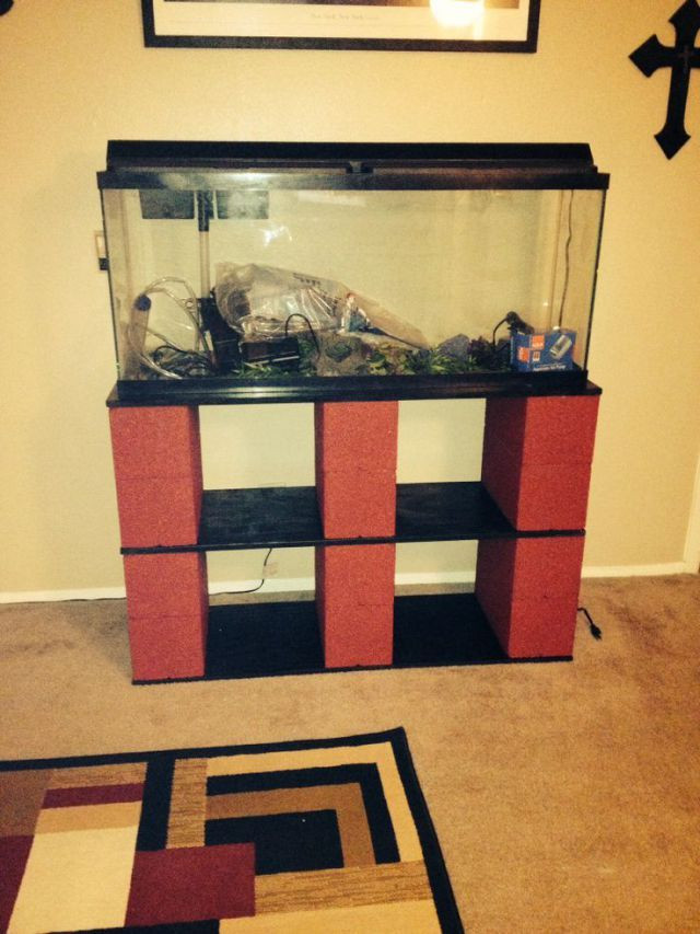 Best ideas about DIY 55 Gallon Aquarium Stand
. Save or Pin 17 Best ideas about Fish Tank Stand on Pinterest Now.